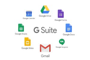 Google G suite icones des applications